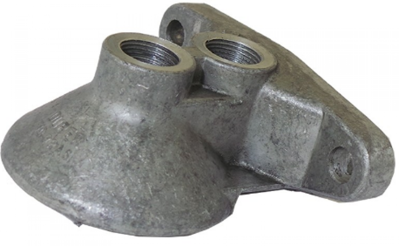 Cabeçote filtro turbina - Scania 111 /112 /113 OR-228805 645-1-1 - Eusébio  Peças