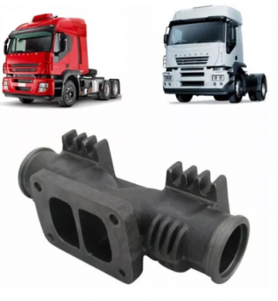 Coletor escape / mesa / Iveco Stralis   OR-504046507 / 500390940 / FB16575 - Código 10021-1-1