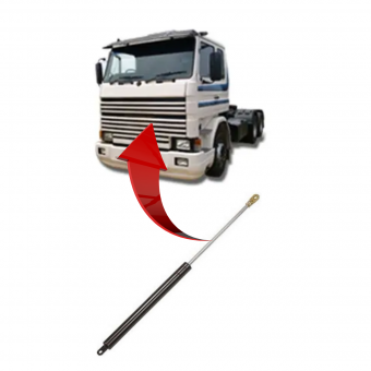 Amortecedor grade frontal / Scania  - Código 1260-1-1