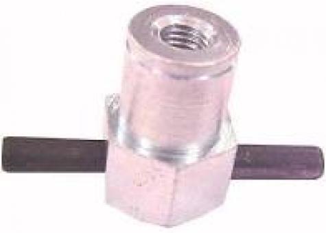 Porca eixo rotativo scania 111 / 112 / 113 - com pino - Código 1891-1-1