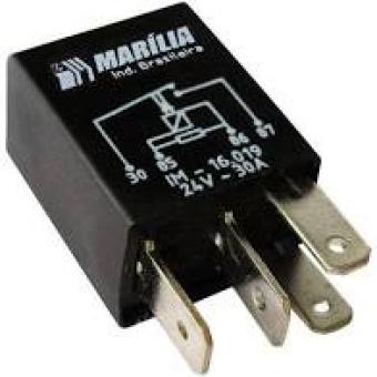 Rele auxiliar 24v 50 a -4 pinos / part /temperatura /tranferencia - Código 1897-1-1