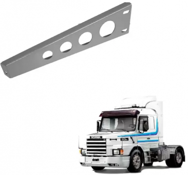 Suporte para-choque  / lado esquerdo reto -  Scania  T112 / T113    OR-300765 - Código 1533-1-1