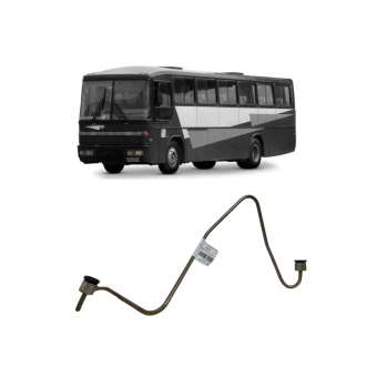 Tubo injetor 2 cilindro - Volvo B58 / B10M  REF- 8121517 - Código 1614-1-1