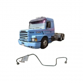 Tubo injetor 1 cilindro - Scania   - Código 1645-1-1