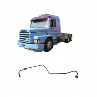 Tubo injetor  2 cilindro - Scania   - Código 1646-1-1