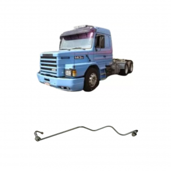 Tubo injetor 5 cilindro - Scania  DS14   ( V8 )     OR- F00099T135 - Código 1647-1-1