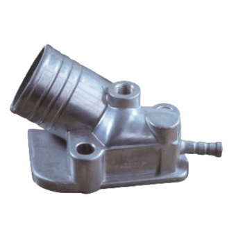 Flange  tubo d'água cabeçote ( Motor DSC11 )  - Código 1760-1-1