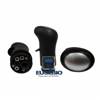 Manopla câmbio 8 marchas / Volvo - Código 1844-1-1