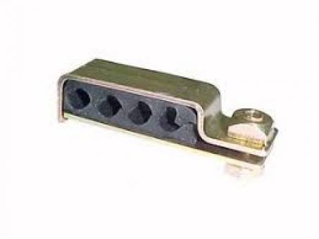 Abraçadeira tubo injetor - quadrupla - Código 2632-1-1