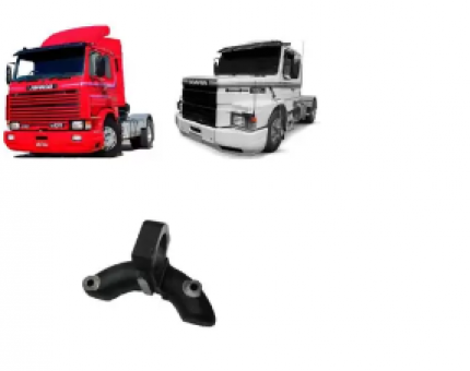 Suporte mancal embreagem / cambio 10 marchas -  Scania 112 HW / 113   OR-380610 - Código 2125-1-1