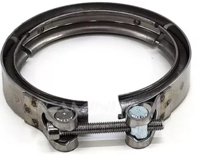  Abraçadeira tubo escape / 130 mm / Scania S4         OR-1387136 / 1863831 - Código 2302-1-1