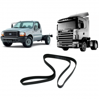 CORREIA 8PK1980/85-SC114/124 BUS/CA - Código 2432-1-1