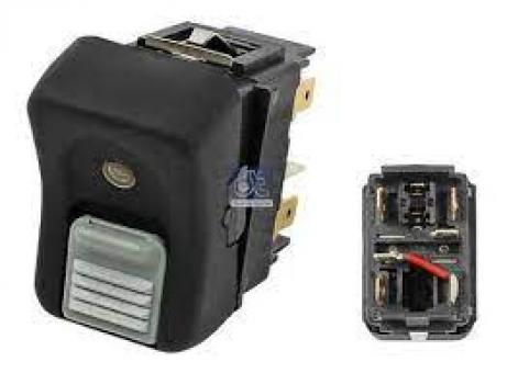 Interruptor bloqueio diferencial scania 113 - painel moderno - Código 2445-1-1