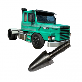 Pino guia capô / Scania  - Código 252-1-1