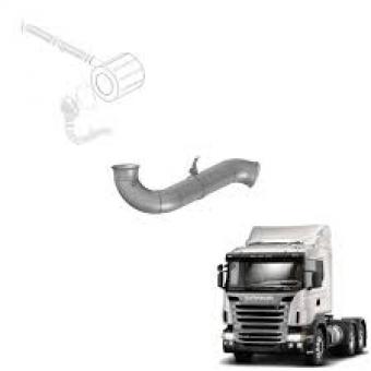 Tubo saida catalizador scania s5 - 4 1 / 2 / lado direito - Código 2528-1-1