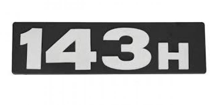 Letreiro scania 143  H capo - Código 3341-1-1