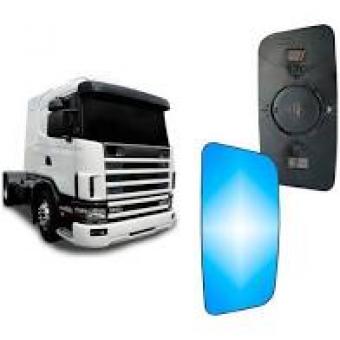 Lente retrovisor scania s5 -com desembaçador - Código 3542-1-1