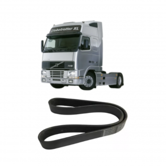 Correia alternador 8PK1035 / Volvo FH12 340 / NH12 340 / B12 D12A  /  1995 A 2000 / REF. 977828 - Código 2865-1-1