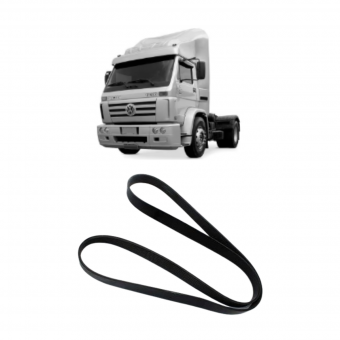 Correia motor 8PK1575 / Para varios  veículos da linha pesada / REF. 8PK1575RNH - Código 3008-1-1