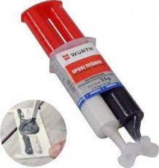 Adesivo titanio wurth seringa 25ml - Código 4475-1-1