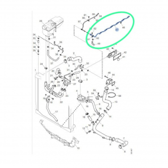 TUBO AGUA CAB SC PGR-RET/SANGR