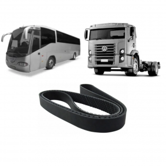 Correia motor 8PK1910 / Mercedes Benz / Volkswagen  - Código 3737-1-1