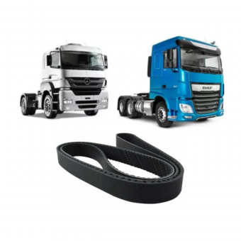 Correia motor 8PK1900  / Mercedes Benz / DAF /  Volkswagen  - Código 3738-1-1