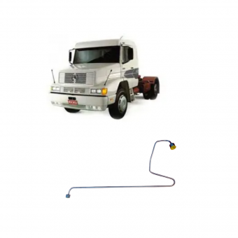 Tubo injetor 3 cilindro - Mercedes Benz    1935 / 1941     OR-F00099T193 - Código 3772-1-1