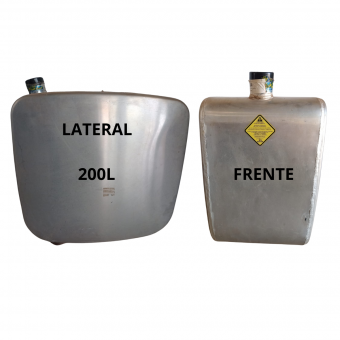 Tanque diesel 200L ( Alumínio ) Scania - Código 3854-1-1