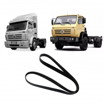 Correia motor 8PK1530 / Volkswagen 17.240 MWM / 18.310  Cummins  REF.2TB903137A - Código 4049-1-1