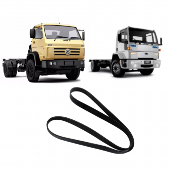 Correia motor 8PK1445 / Ford Cargo / Volkswagen - REF. K080567 - Código 4239-1-1