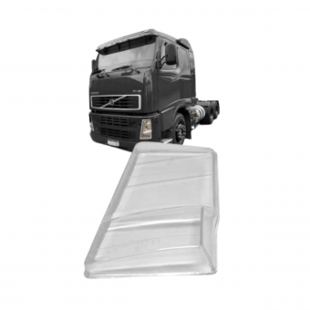 Lente farol  lado esquerdo /  Volvo - Código 4317-1-1
