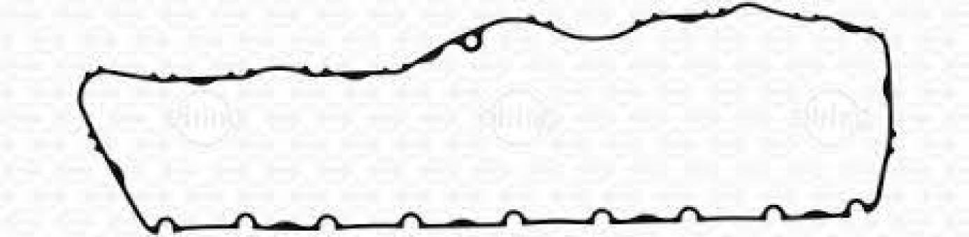 Junta radiador oleo volvo fm 370 / 9 litros - tampa lateral - Código 5504-1-1