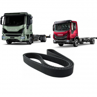 Correia motor 8PK1690 / Iveco - Eurocargo / Tector / Novo Tector / REF.500058354 - Código 4387-1-1