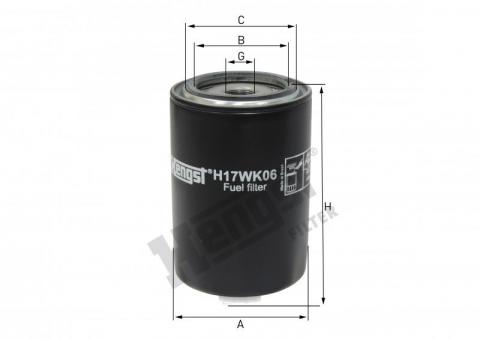 Filtro combustivel vw / ford / cummis - Código 10055-1-1