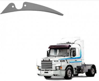 Suporte  para-lama / traseiro / lado esquerdo / curvo -  Scania  113    OR-1677343 - Código 4635-1-1
