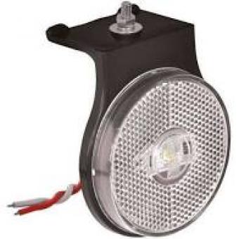 Lanterna carreta -lateral / led / acrilico com lampada - Código 6549-1-1