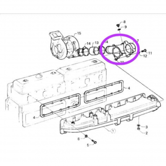 TUBO TURB/ADM SC112/3-FLANGE 03F