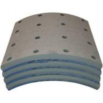 Lona freio scania 113 / s4 - dianteiro 7 polegadas 4 peças - Código 677-1-1