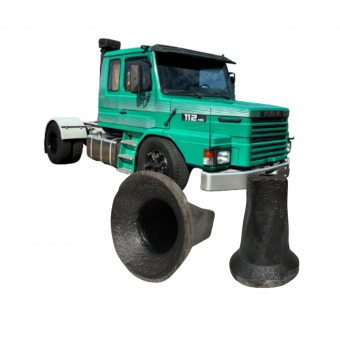 Cone capô / Scania  - Código 539-1-1