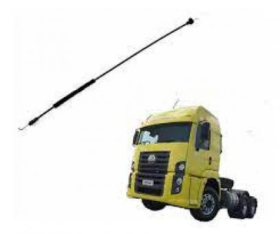 Haste fechadura porta vw const -lado esquerdo - Código 5508-1-1