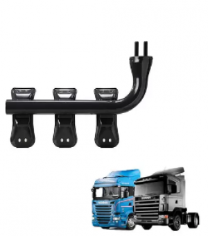 Suporte  para-lama traseiro / dianteiro / lado direito - Scania S4   OR-1457924 - Código 5535-1-1