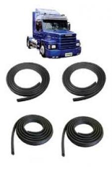  borracha canaleta porta volvo-jogo sem pestana com quebr - Código 5559-1-1