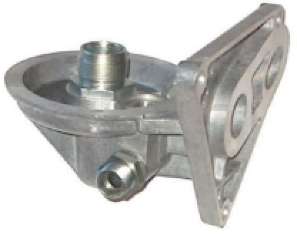 Cabeçote  filtro lubrificante  / 3 parafusos  fixação -  Scania S4    OR-1380016 - Código 5612-1-1