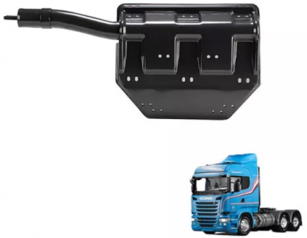 Suporte para-lama traseiro / dianteiro / lado esquerdo - Scania S4   OR-1457931 - Código 5682-1-1
