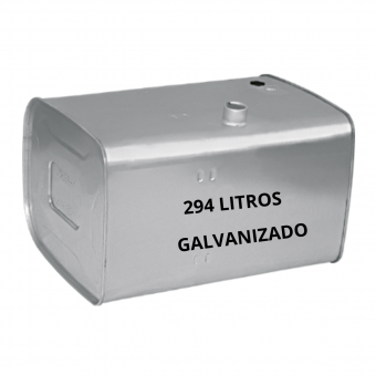 Tanque combustível 294 litros ( Galvanizado ) Scania - Código 583-1-1