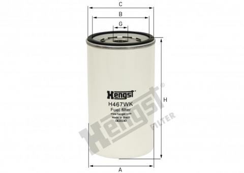 Filtro combustivel mbb atego 904/906/924 - Código 7335-1-1