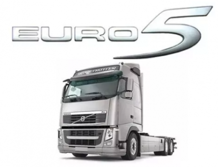 Emblema Euro 5 - Volvo   FH      OR-20548038 - Código 5859-1-1