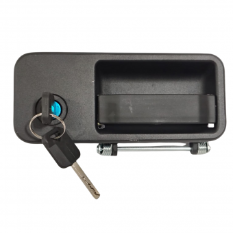 Maçaneta da porta lado direito ( Com chave ) para caminhões Volvo. - Código 5988-1-1