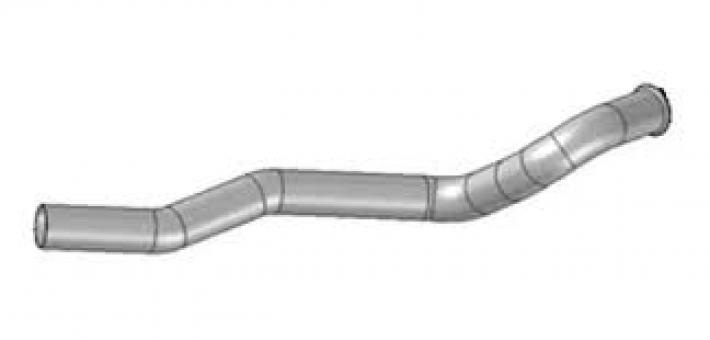 Tubo escapamento saida motor volvo edc - 4.1 / 4.2 pc - Código 6000-1-1